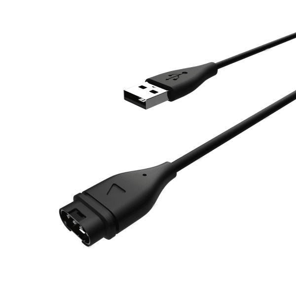 Fixed Garmin Smartwatch Laddningskabel USB-A 1m Svart