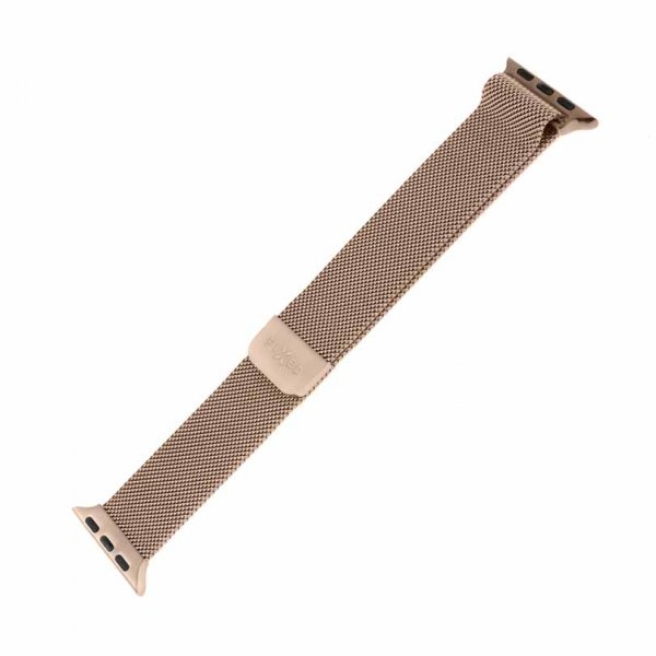 Fixed Apple Watch 38/40/41/42mm Armband Mesh Strap Roseguld