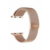 Fixed Apple Watch 38/40/41/42mm Armband Mesh Strap Roseguld