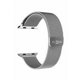 Fixed Apple Watch 38/40/41/42mm Armband Mesh Strap Silver