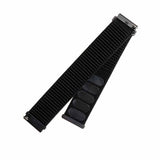 Fixed Samsung Galaxy Watch 20mm Armband Nylon Strap Svart