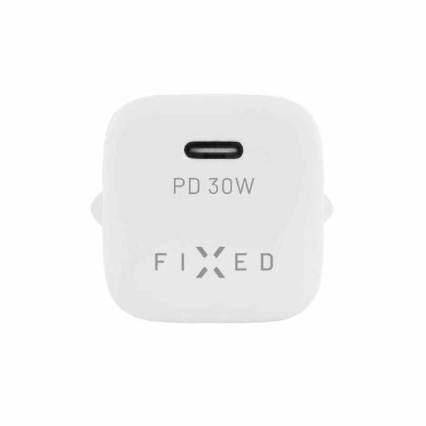 Fixed Laddare Mini PD Travel Charger USB-C 30W Vit