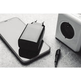 Fixed Laddare PD Travel Charger 2xUSB-C 35W Svart