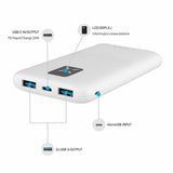 Fixed Powerbank Zen 10 20W 10 000 mAh USB-C 2xUSB-A Vit