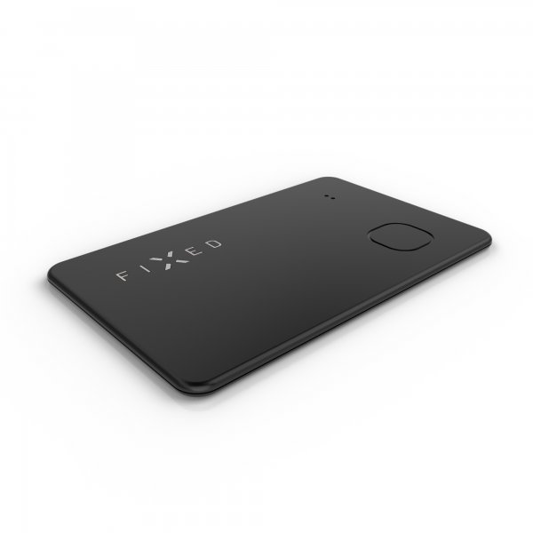 Fixed Tag Card Smart Tracker iPhone Svart