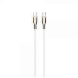 Fixed Kabel METAL Series USB-C/USB-C 0.5m Vit