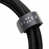 Fixed Kabel METAL Series USB-C/Lightning 0.5m Svart