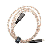 Fixed Kabel Glowing RGB LED USB-C till USB-C 1.2m