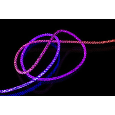 Fixed Kabel Glowing RGB LED USB-C till USB-C 1.2m