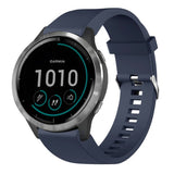 Fixed Garmin QuickFit 20mm Armband Silicone Strap Blå