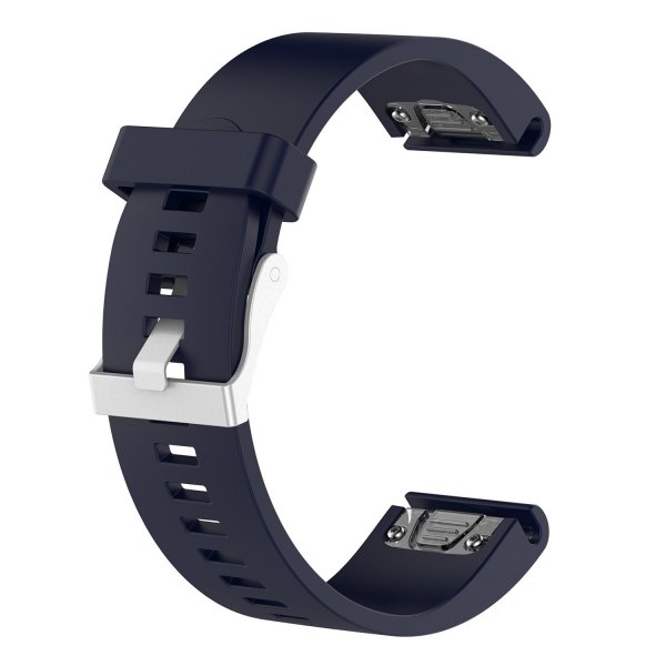 Fixed Garmin QuickFit 20mm Armband Silicone Strap Blå