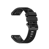 Fixed Garmin QuickFit 26mm Armband Silicone Strap Svart