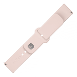 Fixed Samsung Galaxy Watch 20mm Armband Silicone Sporty Strap Rosa