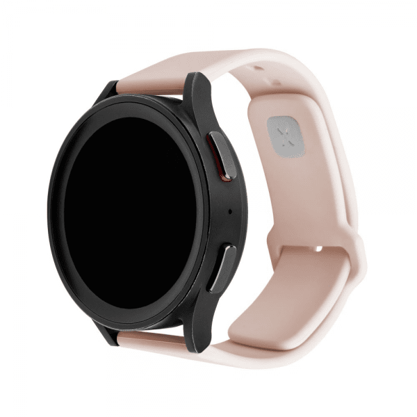 Fixed Samsung Galaxy Watch 22mm Armband Silicone Sporty Strap Rosa
