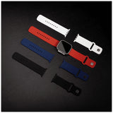 Fixed Apple Watch Ultra 49mm Armband Silicone Sporty Strap Röd