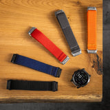 Fixed Garmin QuickFit 26mm Armband Nylon Strap Grå