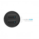 Fixed Mini Billaddare 2xUSB-A 15W