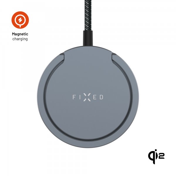 Fixed MagSafe-laddare med Stativ MagPad Pro 15W Qi2