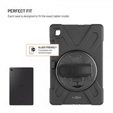 Fixed Samsung Galaxy Tab S6 Lite Skal Rugged Tablet Case Svart