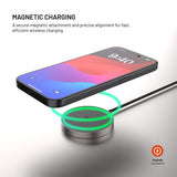 Fixed MagSafe-laddare MagPad Slim 15W Qi2 Titan
