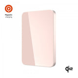 Fixed MagSafe Powerbank MagZen 5 Crystal Qi2 Rosa