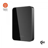 Fixed MagSafe Powerbank MagZen 10 Crystal Qi2 Svart