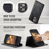 CaseMe iPhone 13 Pro Fodral C49 Series Svart