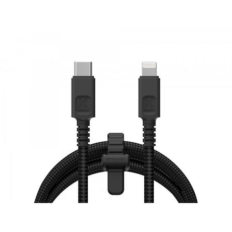 Xtorm Lightning till USB-C Kabel Next Gen 60W 1.5m Svart