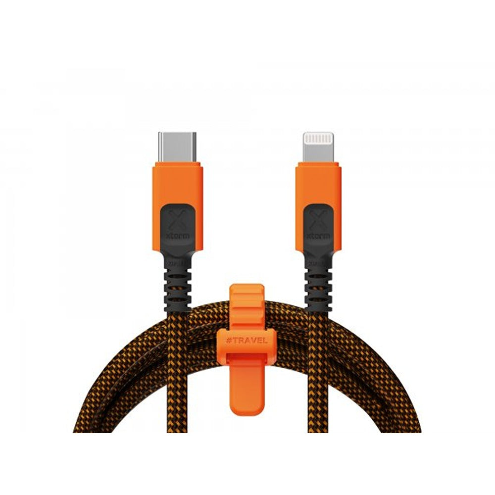 Xtorm Lightning till USB-C Kabel Xtreme 60W 1.5m Svart