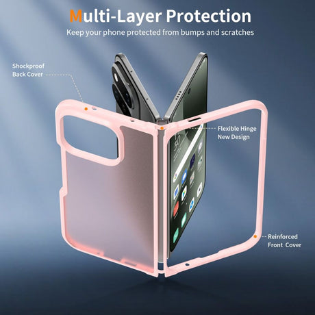 Google Pixel 11 Pro Fold Skal Frostad Rosa