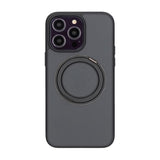 iPhone 14 Pro Max Skal Roterbart MagSafe Stativ Svart
