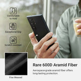 Pitaka Samsung Galaxy S23 Ultra Skal MagEZ Case 3 Black/Grey Twill