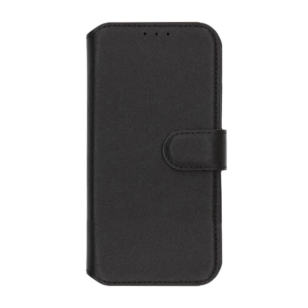 Rvelon iPhone 17 Pro Max Fodral Äkta Läder Svart
