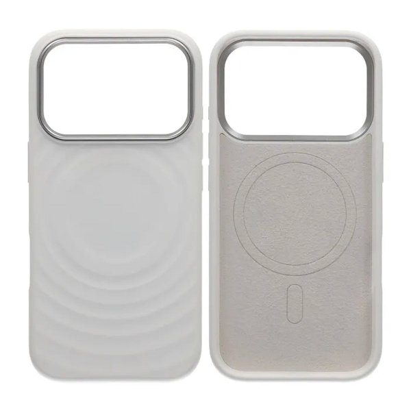 iPhone 17 Pro Skal Silikon MagSafe Vit