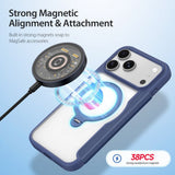 Dux Ducis iPhone 17 Pro Max/18 Pro Max Fodral Skin X Pro Series Kickstand MagSafe Blå