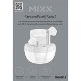Mixx Hörlurar StreamBuds Solo 2 TWS Vit