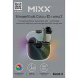 Mixx Hörlurar StreamBuds ColourChroma 2 TWS Svart