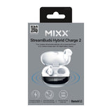 Mixx Trådlösa Hörlurar StreamBuds Hybrid Charge 2 Vit