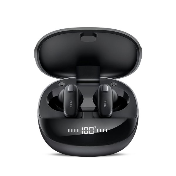 Mixx Trådlösa Hörlurar StreamBuds Mini Charge 2 Svart