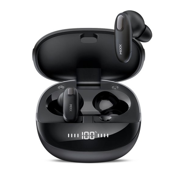 Mixx Trådlösa Hörlurar StreamBuds Mini Charge 2 Svart