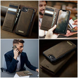 CaseMe iPhone 16e/iPhone 17e Fodral C49 Series Brun