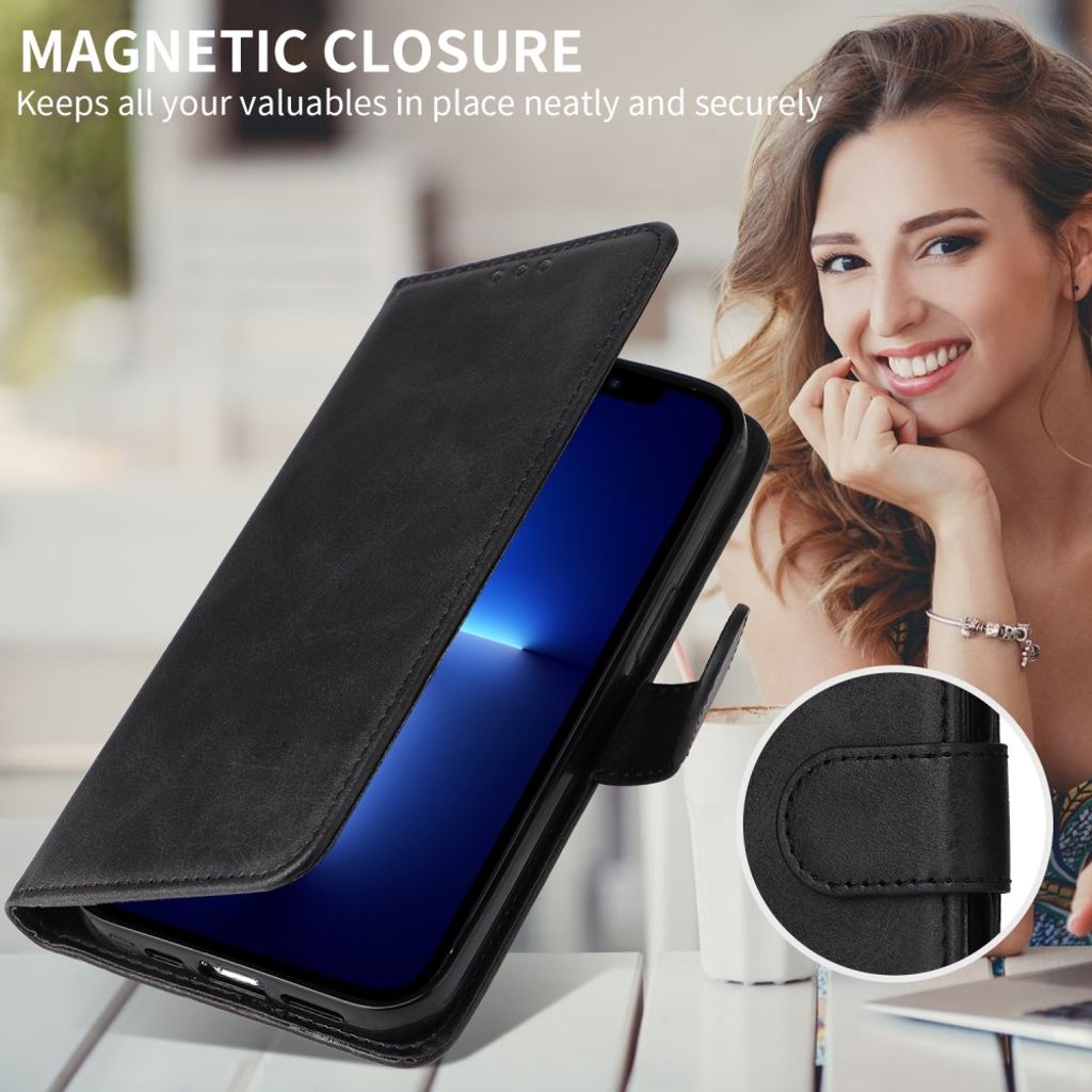 Oppo Find X9 Pro Fodral med Kortfack Svart