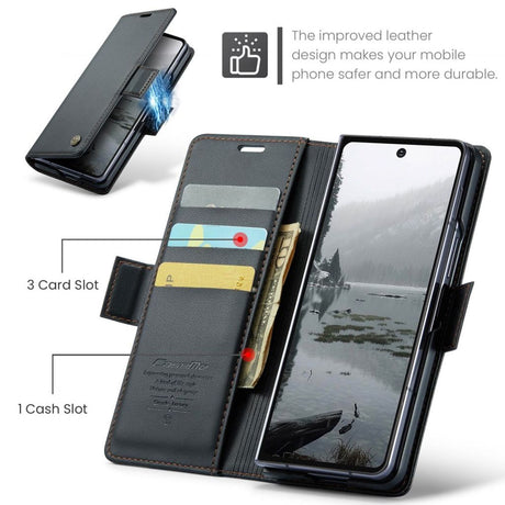 CaseMe Samsung Galaxy Z Fold 7 Fodral 023 Series Svart