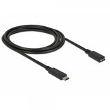 Delock USB-C Förlängningskabel USB 3.1 Gen 1 SuperSpeed 2m