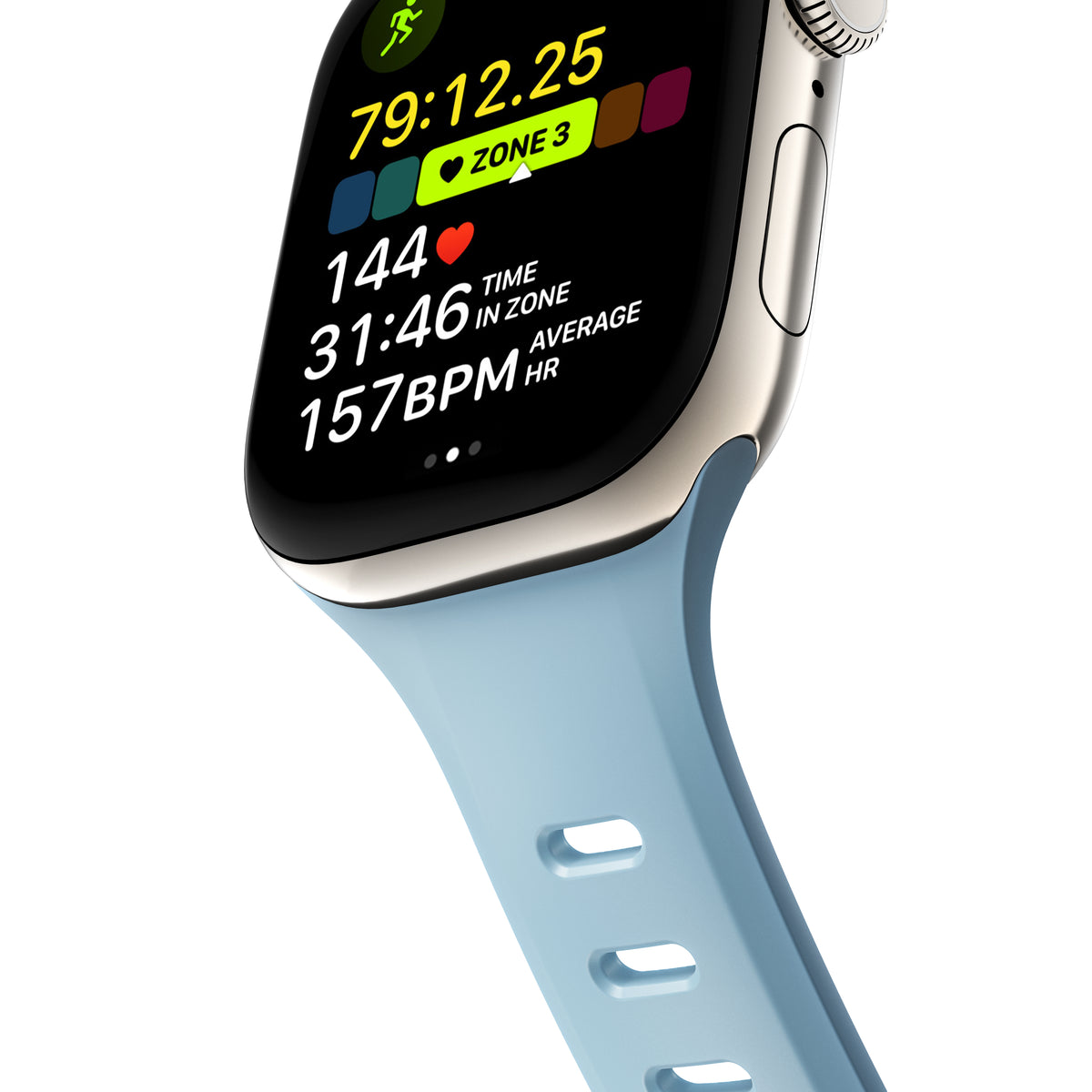 Nomad Apple Watch 38/40/41/42mm Armband Tempo Band Tidal