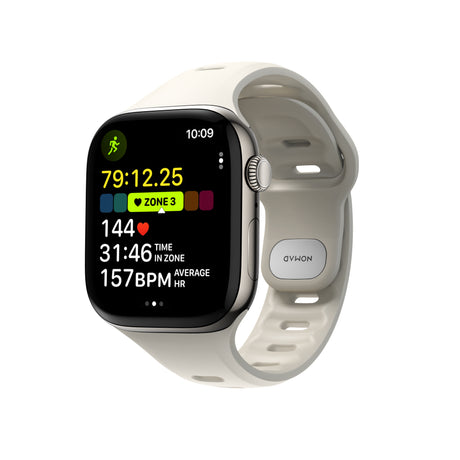 Nomad Apple Watch 38/40/41/42mm Armband Tempo Band Driftwood