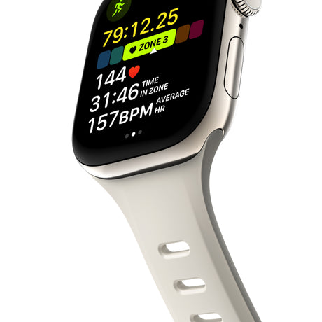 Nomad Apple Watch 38/40/41/42mm Armband Tempo Band Driftwood