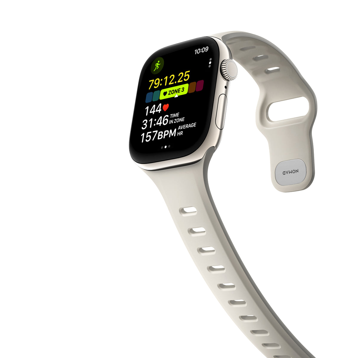 Nomad Apple Watch 38/40/41/42mm Armband Tempo Band Driftwood