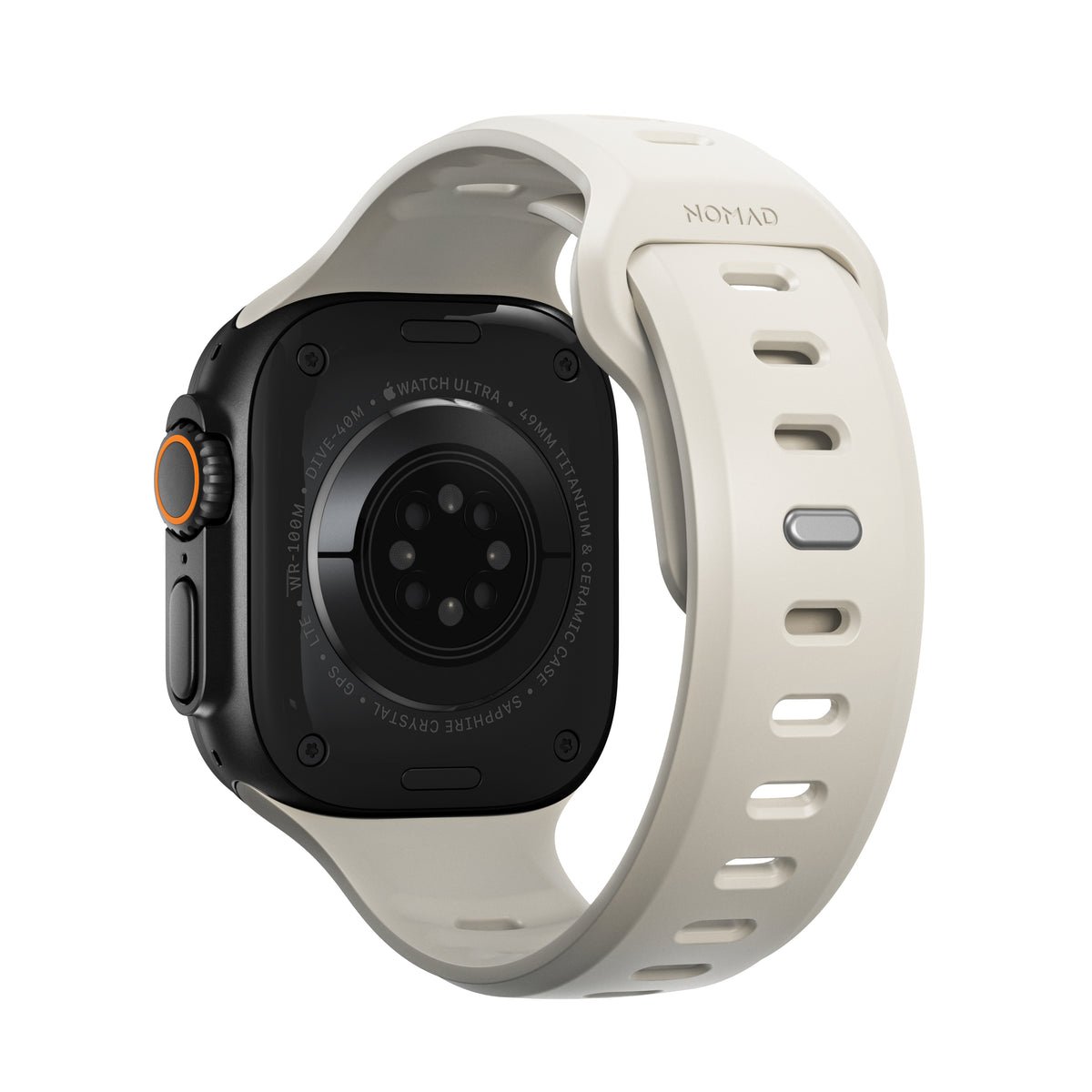 Nomad Apple Watch Ultra 49mm Armband Tempo Band Driftwood