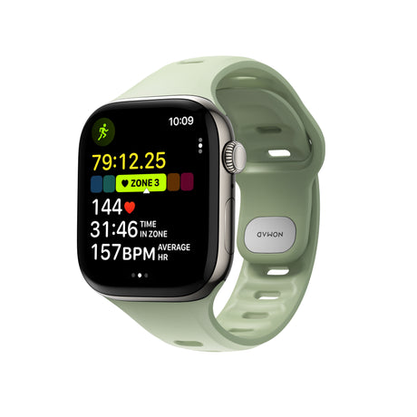 Nomad Apple Watch 38/40/41/42mm Armband Tempo Band Seagrass